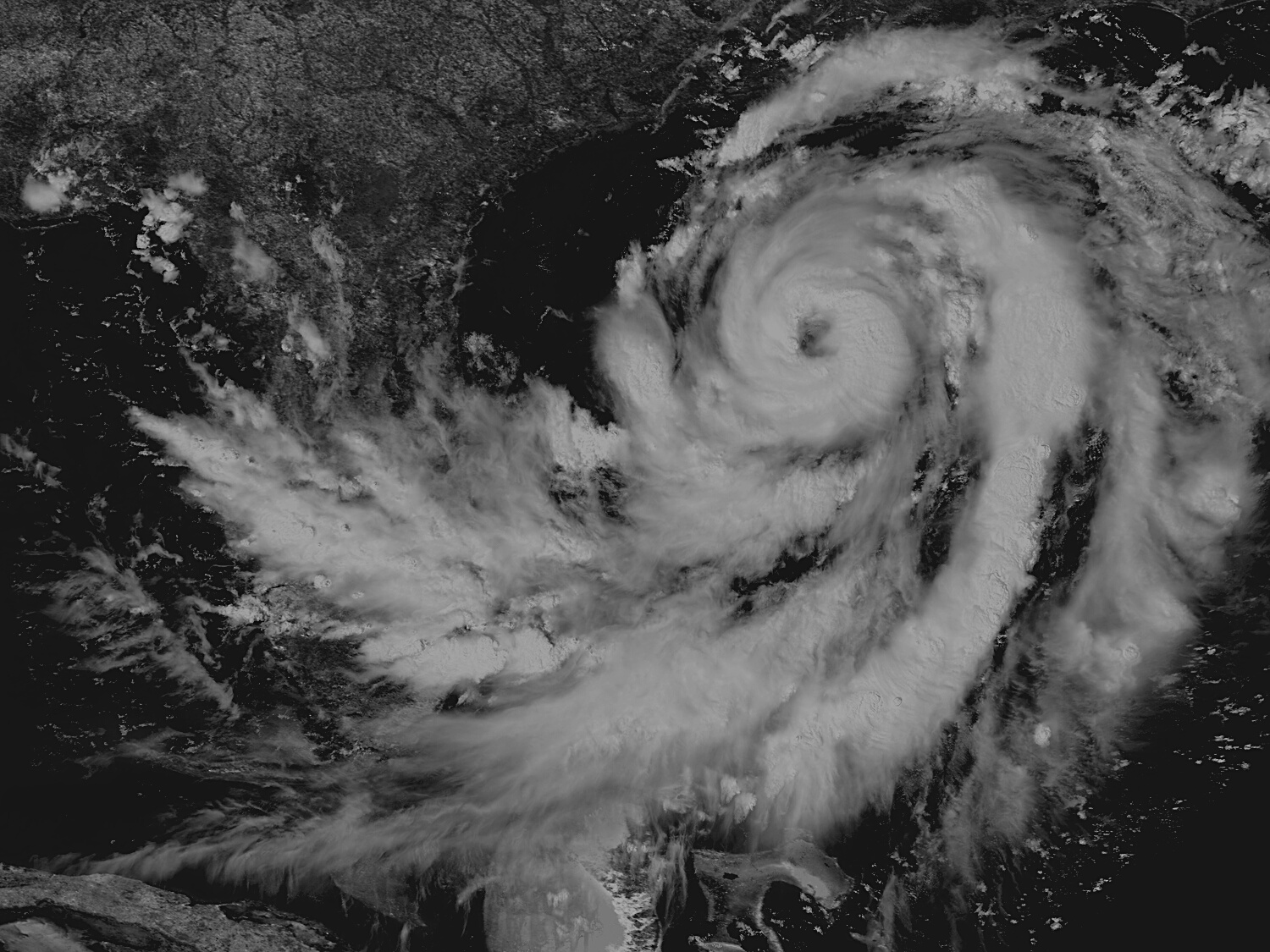 Hurricane near Florida